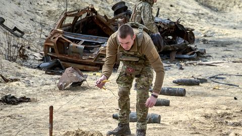 Ukrainā aizturēts Krievijas aģents, kurš ierīkojis sprāgstvielu slēptuves
