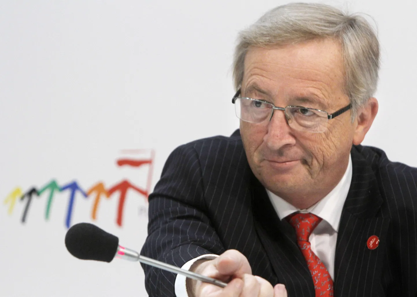 Jean-Claude Juncker täna Poolas toimunud pressikonverentsil.