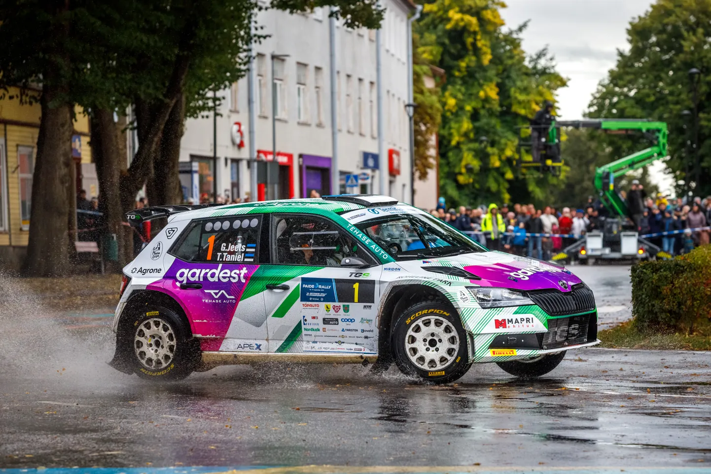 Paide Rally 2022 võitjad Gregor Jeets - Timo Taniel