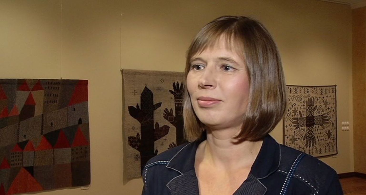 Kersti Kaljulaid Kanal 2 Reporteris.