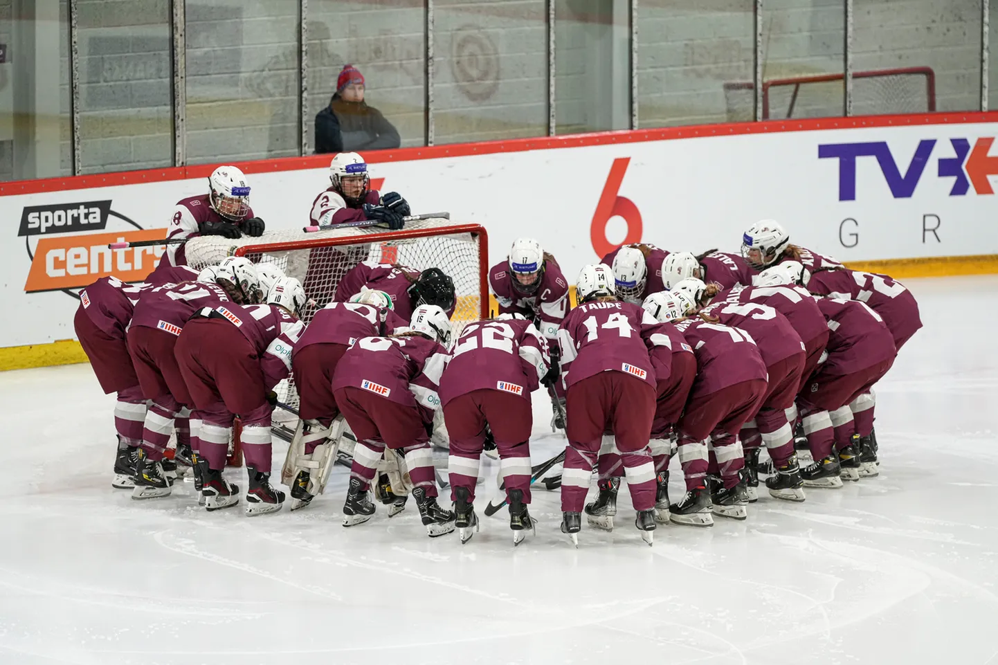 Latvijas U-18 izlases hokejistes