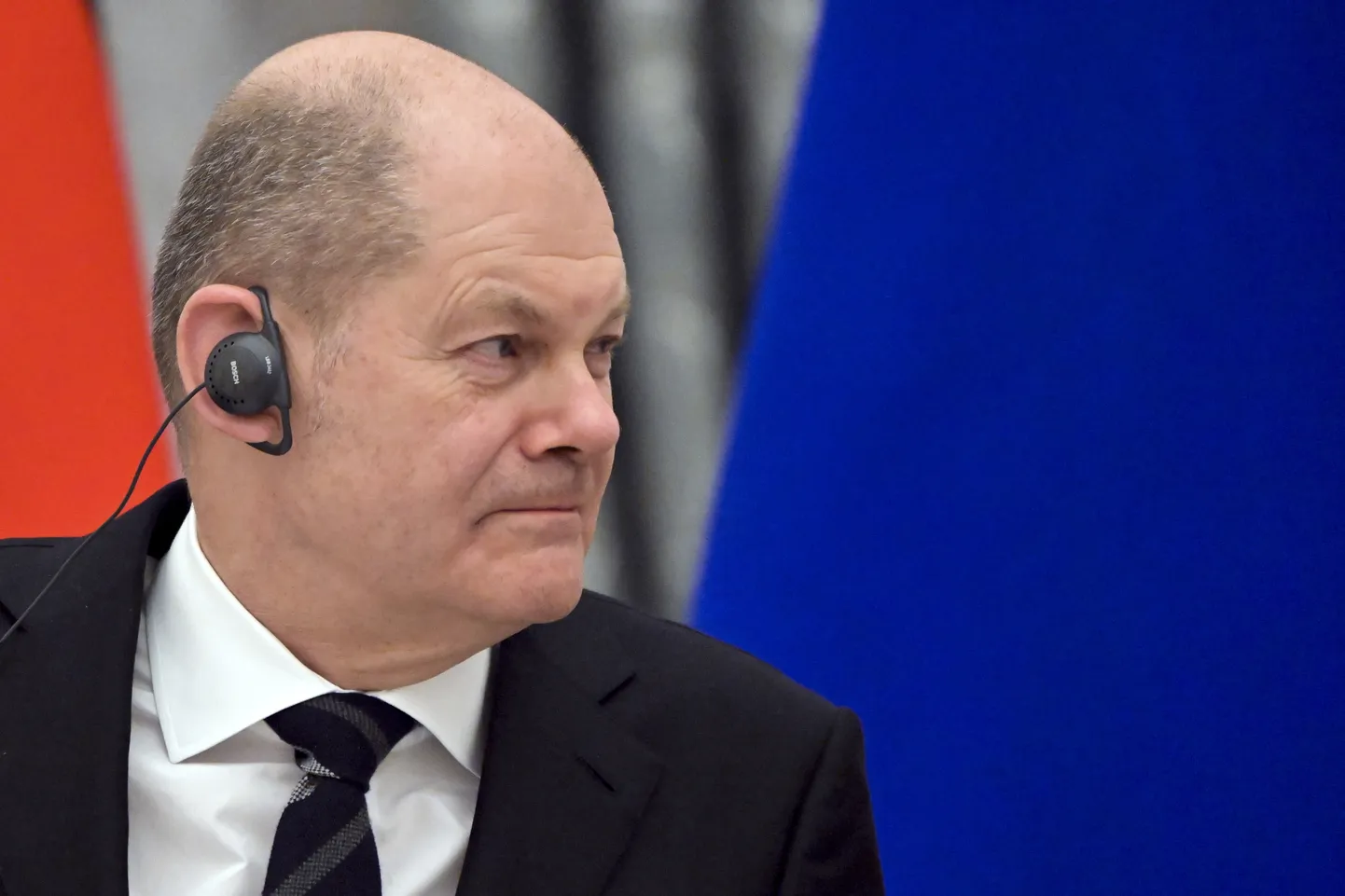 Канцлер Германии Олаф Шольц в Москве, 2022 год