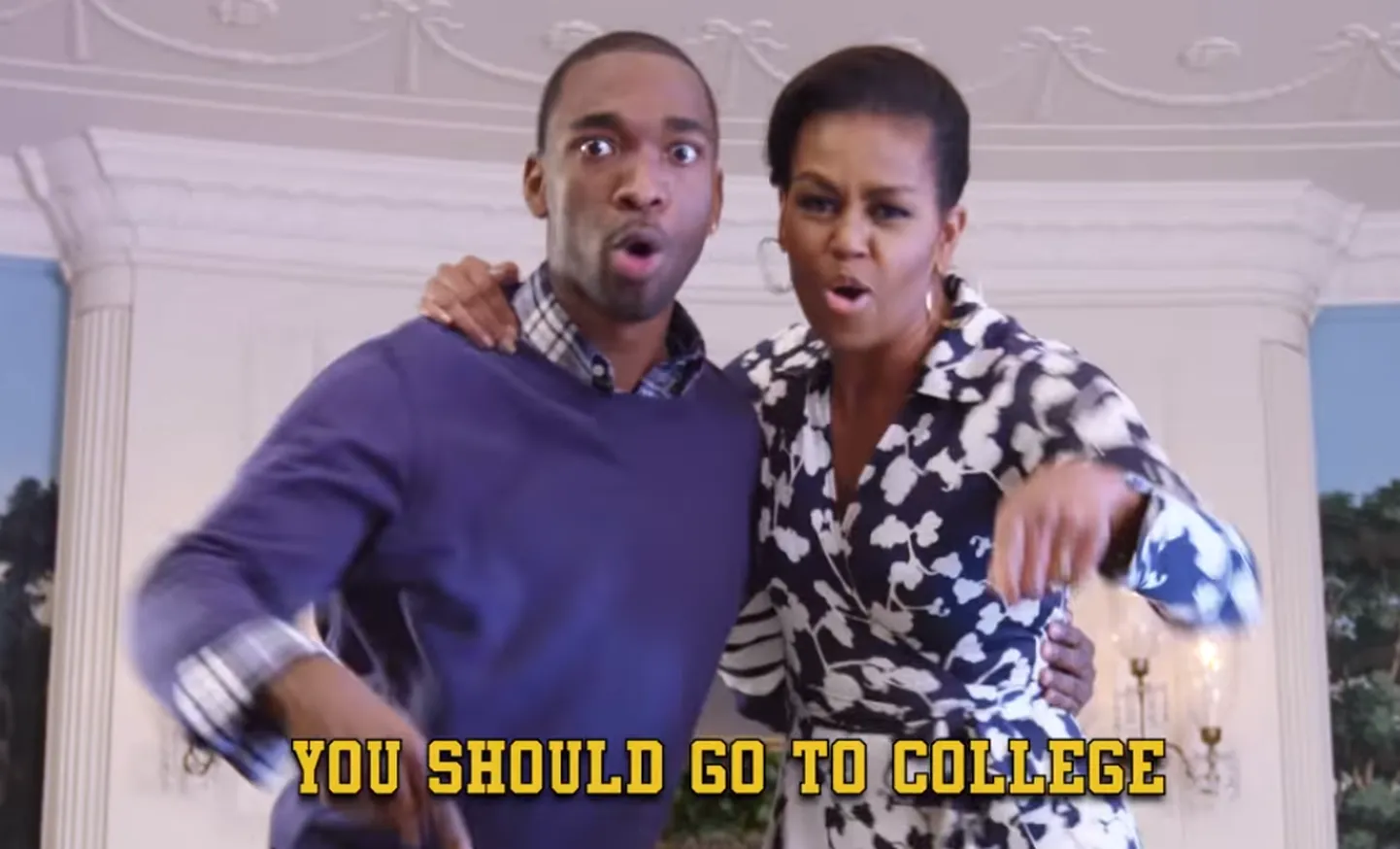 Jay Pharoah ja Michelle Obama