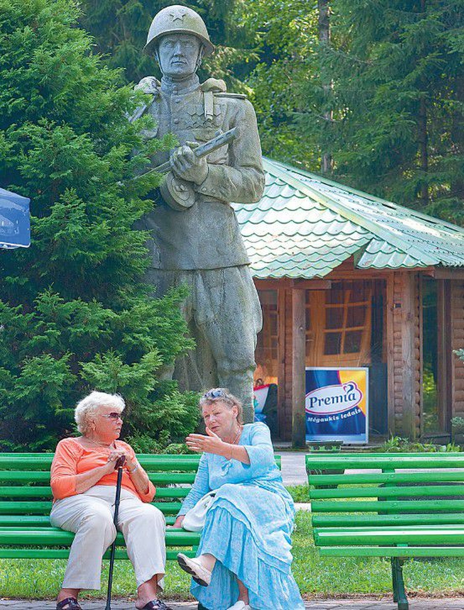 Grūtase pargis saavad eheda Nõukogude aja elamuse nii nooremad kui vanemad inimesed.