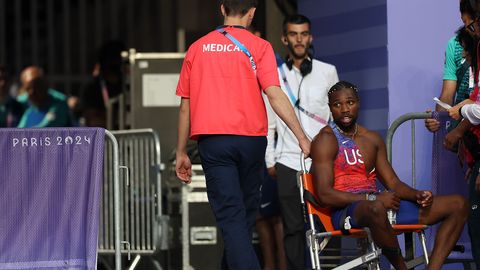 Noah Lyles võistles olümpial positiivsest koroonaproovist hoolimata