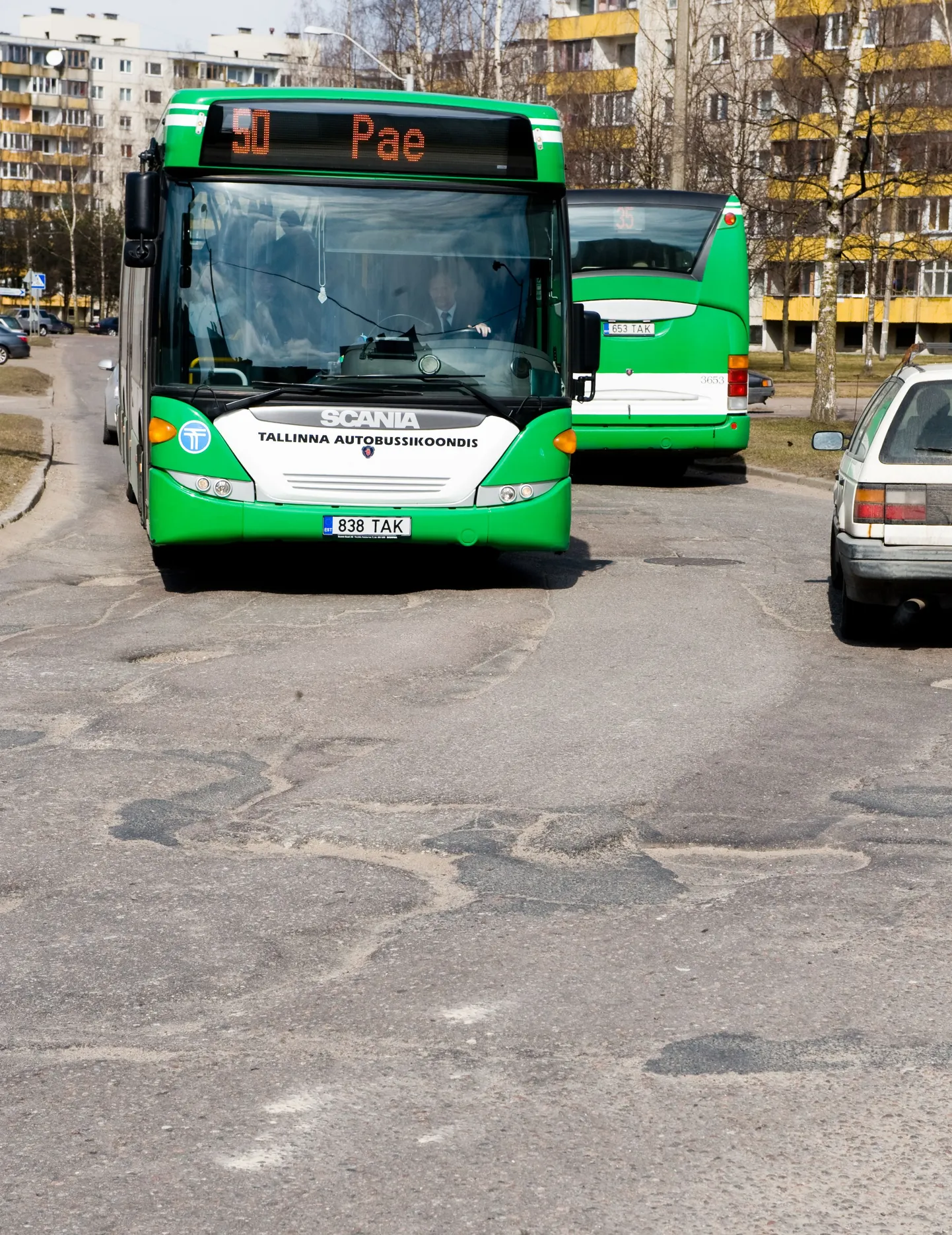 Nädalavahetusel on liinibusside liikluses muudatusi.