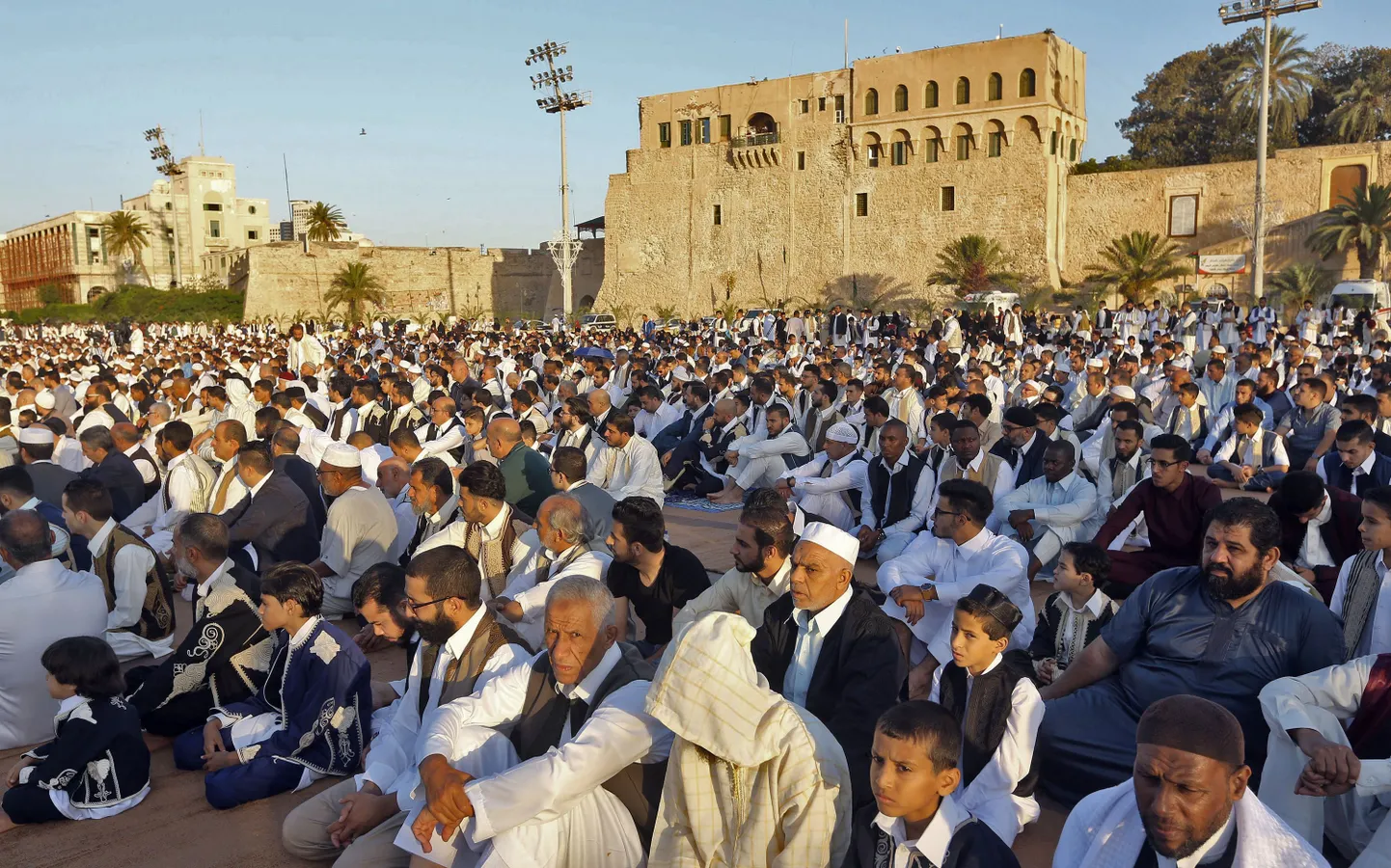 Musulmaņi Tripolē, Lībijā. Ilustratīvs foto.