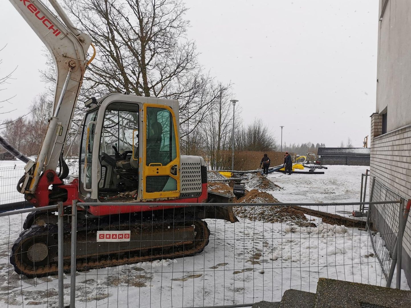 Ehitustööd teeb hanke võitnud OÜ Balti Puurkaev.