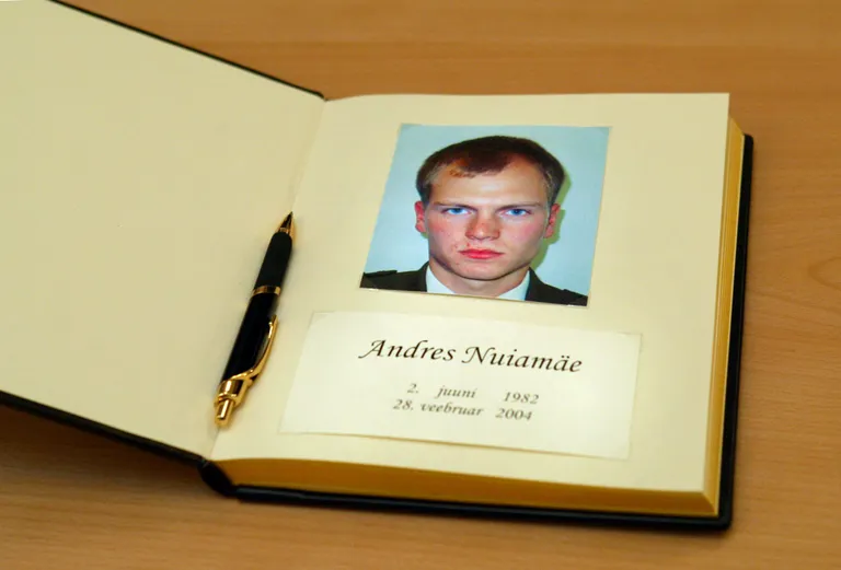 Nooremseersant Andres Nuiamäe kaastunderaamat.
