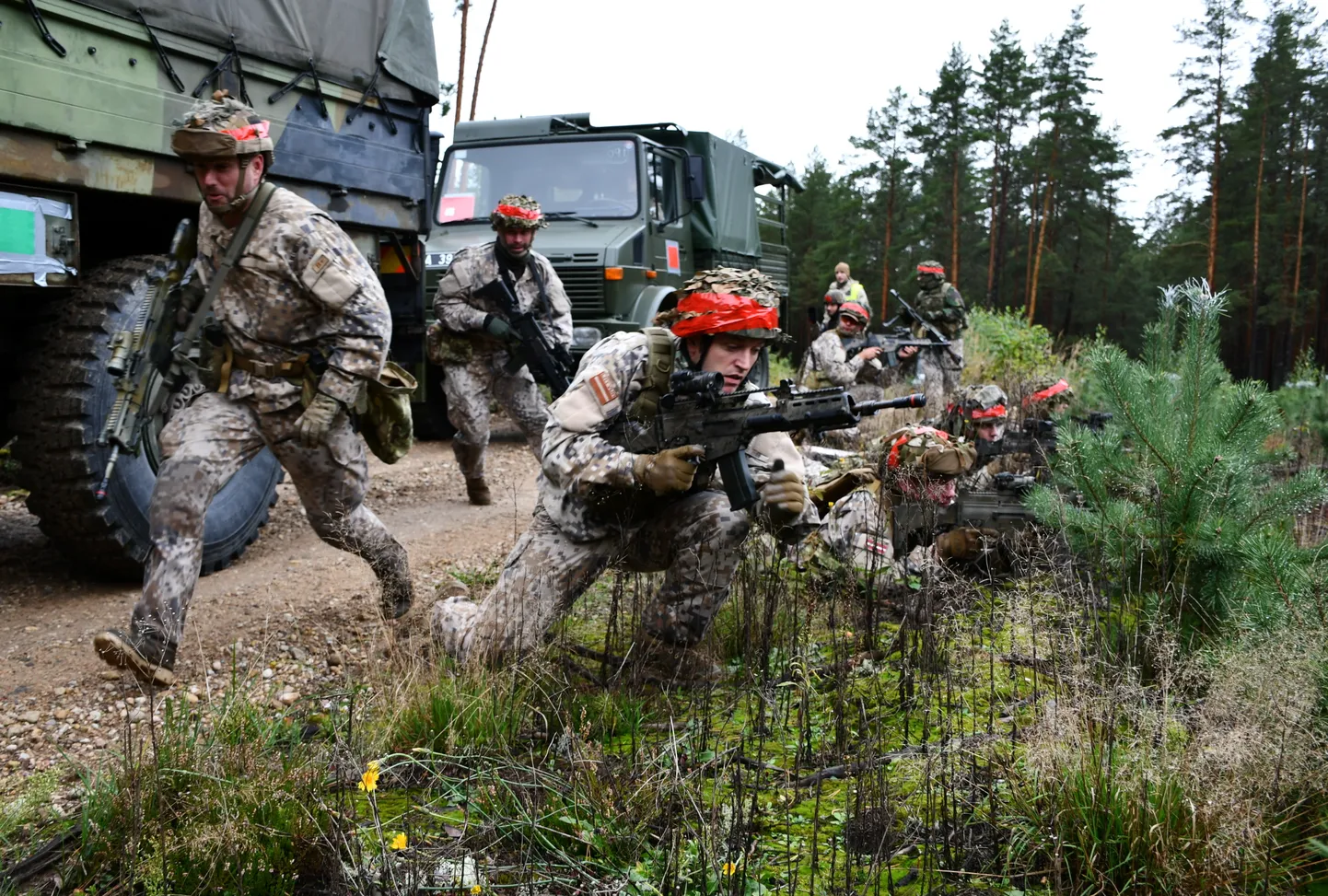 Militārās mācības "Namejs 2021" Augšdaugavas novadā.