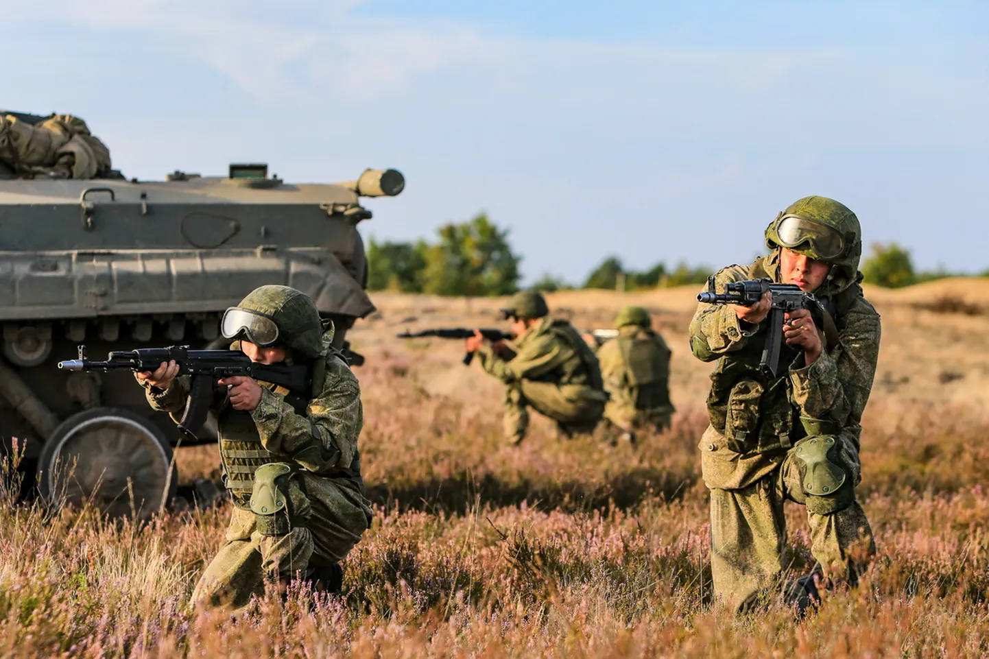 Zapad-2021 Bresti regioonis Valgevenes.