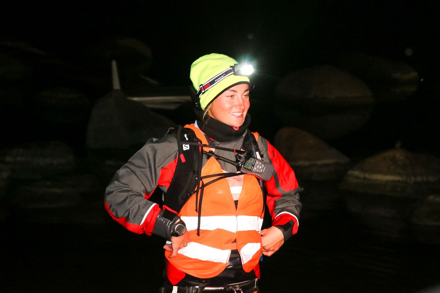 Pühapäeva hommikul kell 7.37 Rootsist startinud Ingrid Puusta jõudis kell 21.25 Saaremaale Türju lähedale. Rohkem kui 185 kilomeetri pikkuse teekonna läbis eestlanna surfates ligi 14 tunniga.