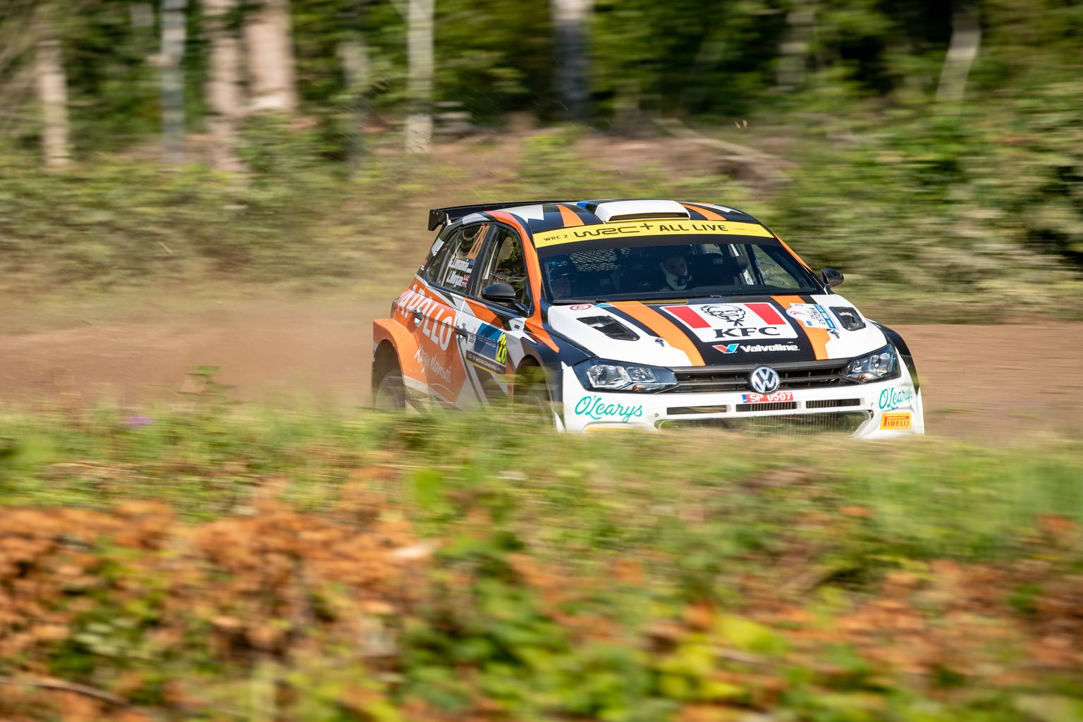 Georg Linnamäe ja James Morgan tegid oma esimese stardi 2021. aasta Rally Estonial.