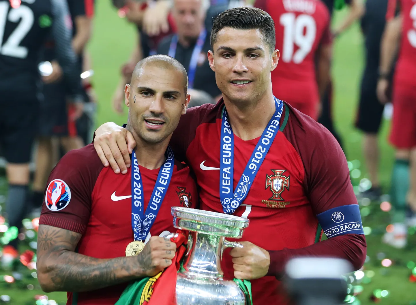 Ricardo Quaresma ja Cristiano Ronaldo