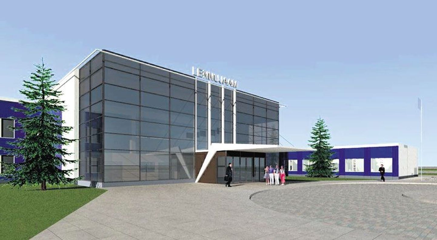 Tartu Lennujaama esiosa laieneb 160 ruutmeetri jagu ja sinna tuleb uus ootesaal.