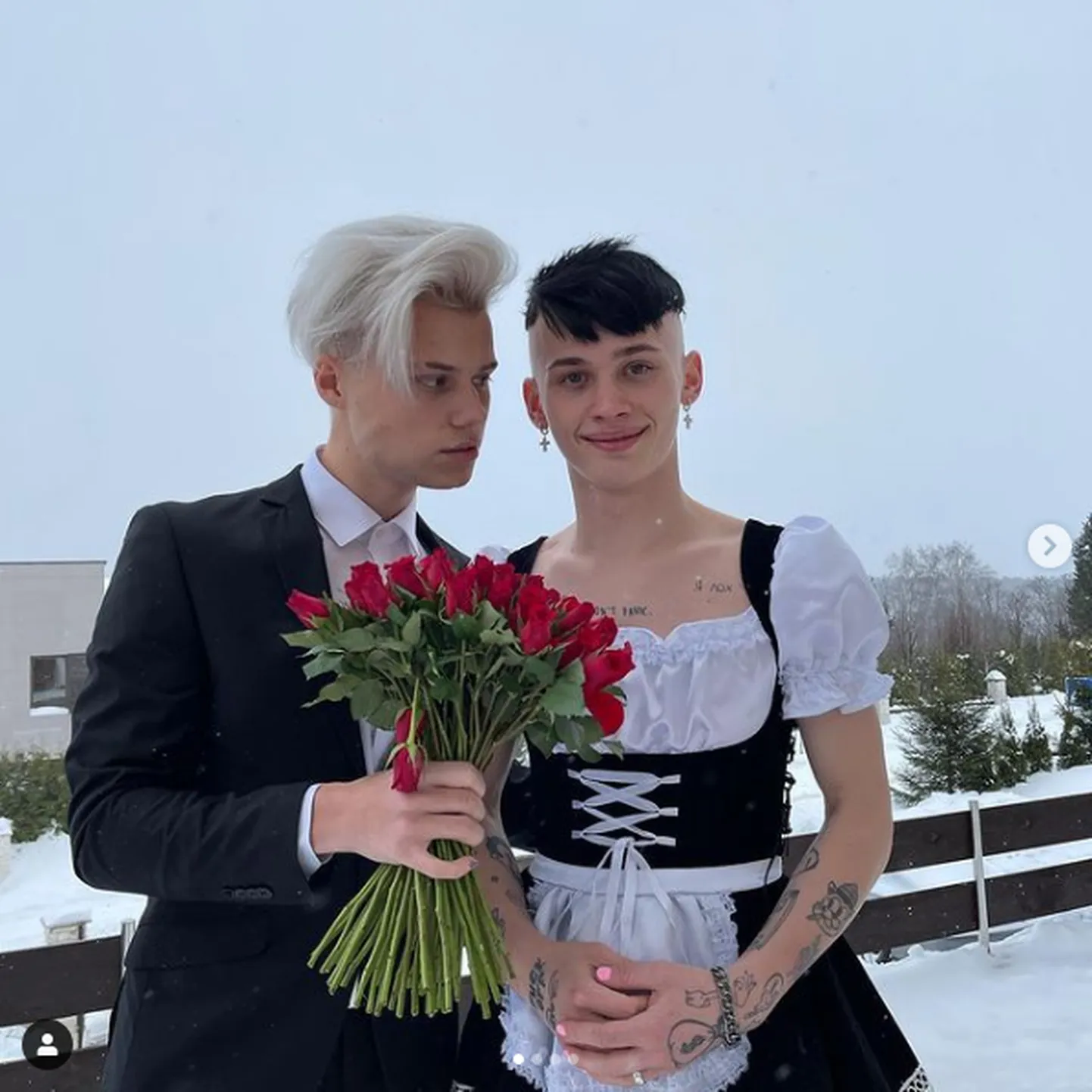 Даня Милохин с братом