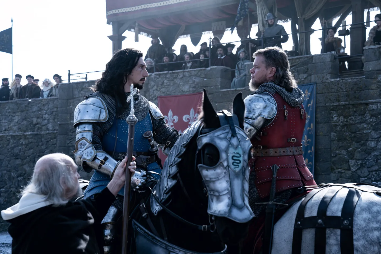 Adam Driver ja Matt Damon filmis «Viimane duell»