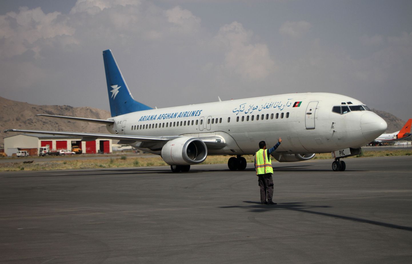 Reisilennuk Kabuli lennuväljal 20. septembril 2021.