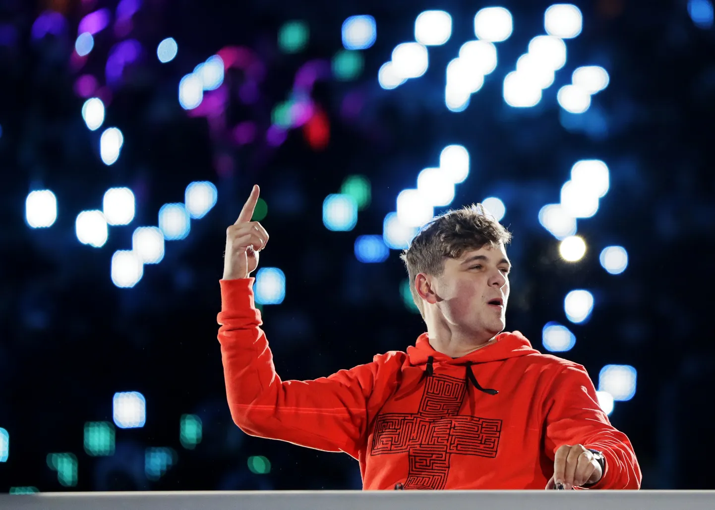 DJ Martin Garrix Lõuna-Koreas Pyeongchangis 2018. aasta taliolümpial.