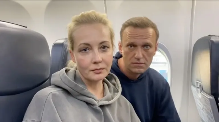 Aleksei Navalnõi ja Julia Navalnaja.