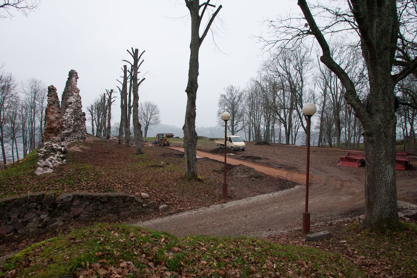 Viljandi lossimägedes toimub harvendusraie.