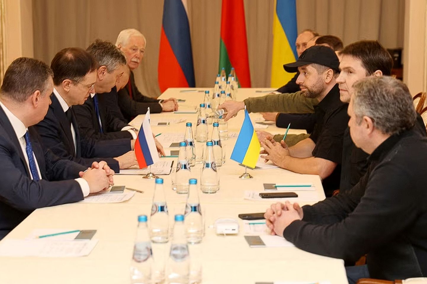 Встреча делегаций Украины и России.