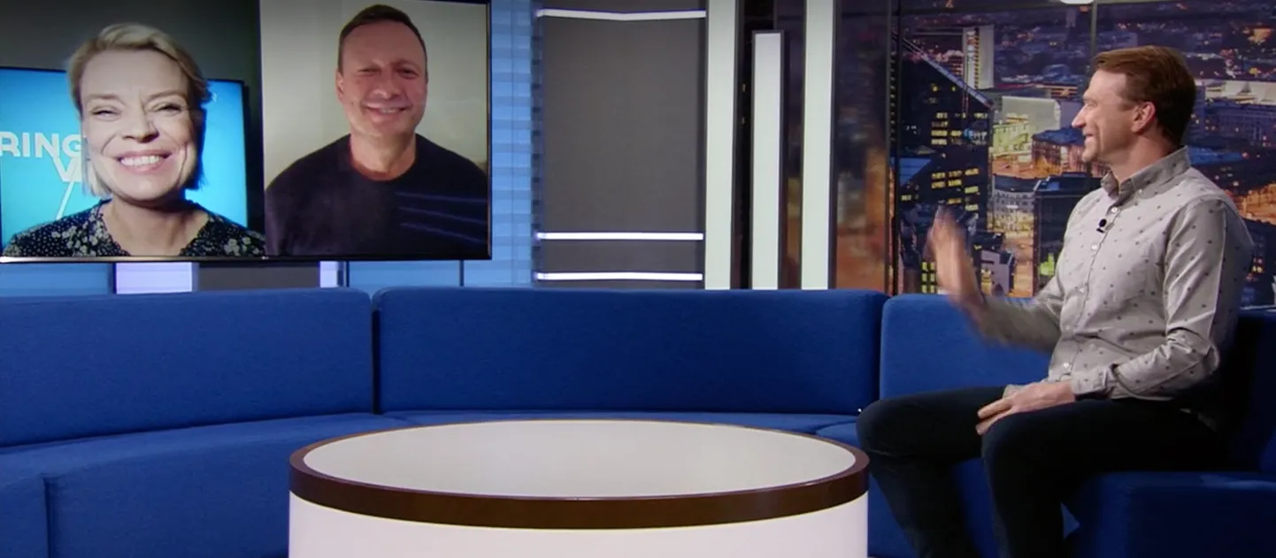 Marko Reikop ja Grete Lõbu isolatsioonis.