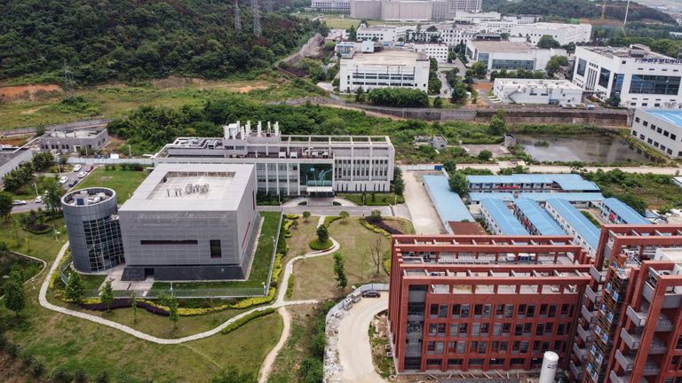 Hiinas Hubei provintsis Wuhanis asuv viroloogiainstituut. Foto on tehtud 2020. aasta mais