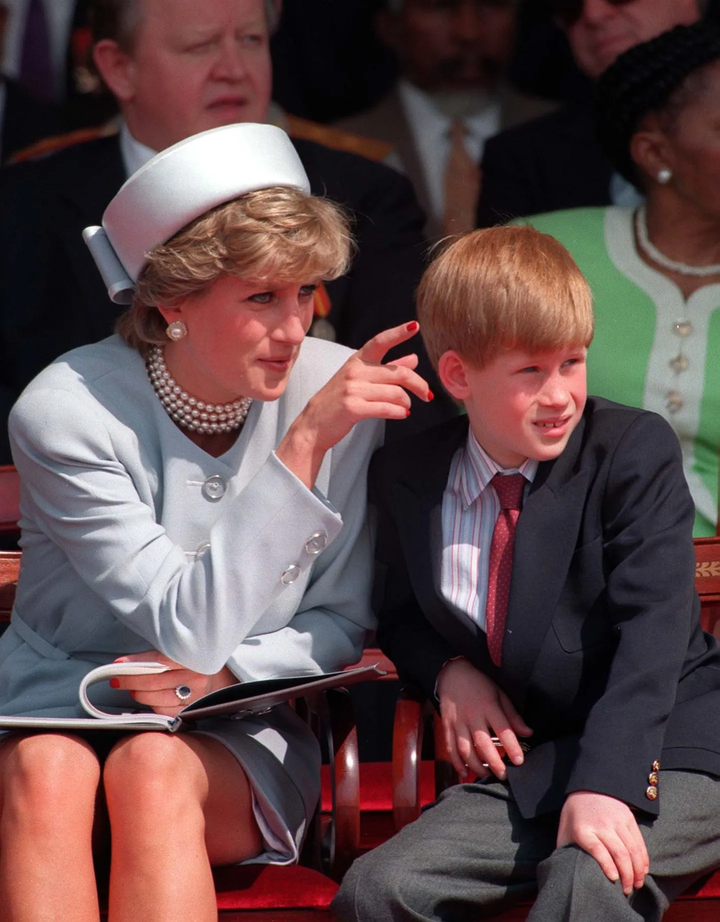 Printsess Diana poja Harryga 5. juulil 1995.