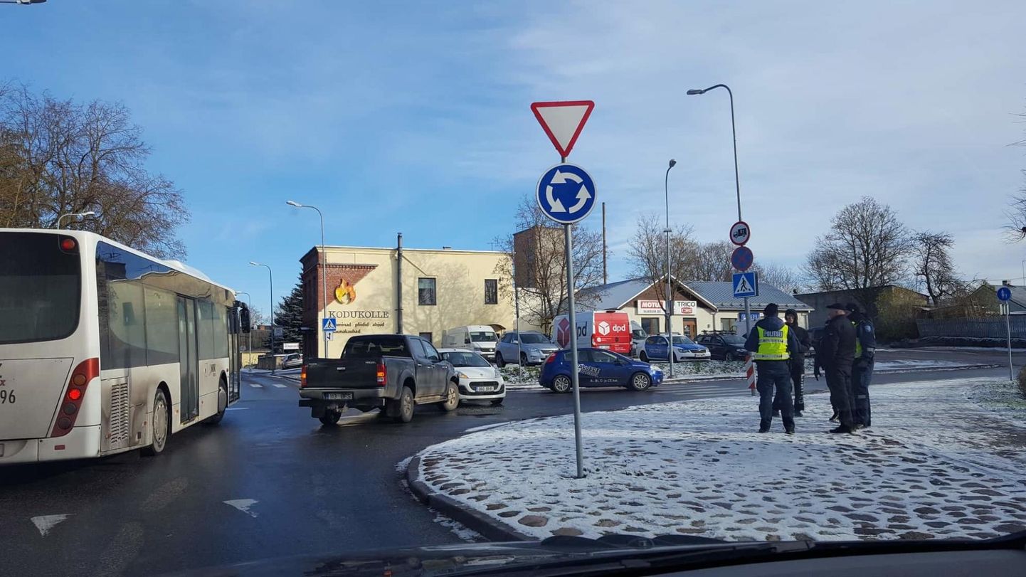 Avarii Võidu ja Tallinna tänava ringteel