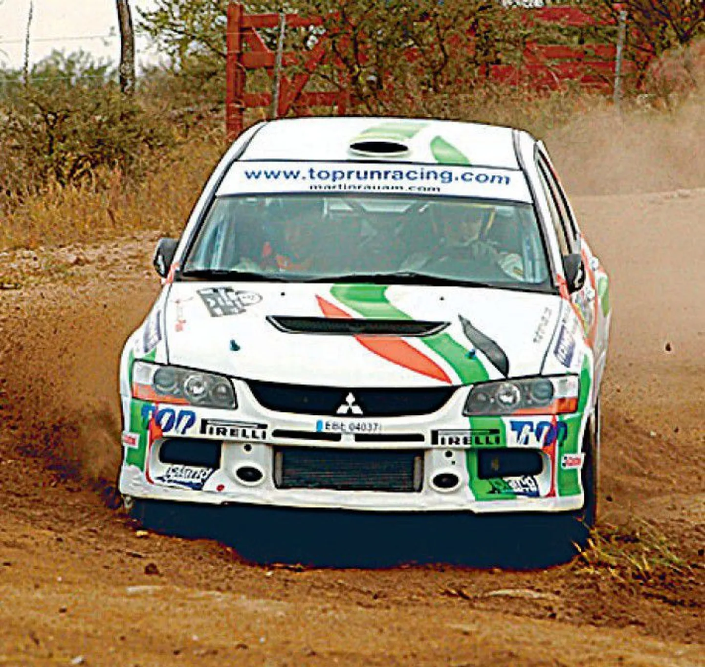 Mullusel Argentina rallil pälvis Mitsubishi Lancer Evo IX-l sõitnud Martin Rauam 8. koha..