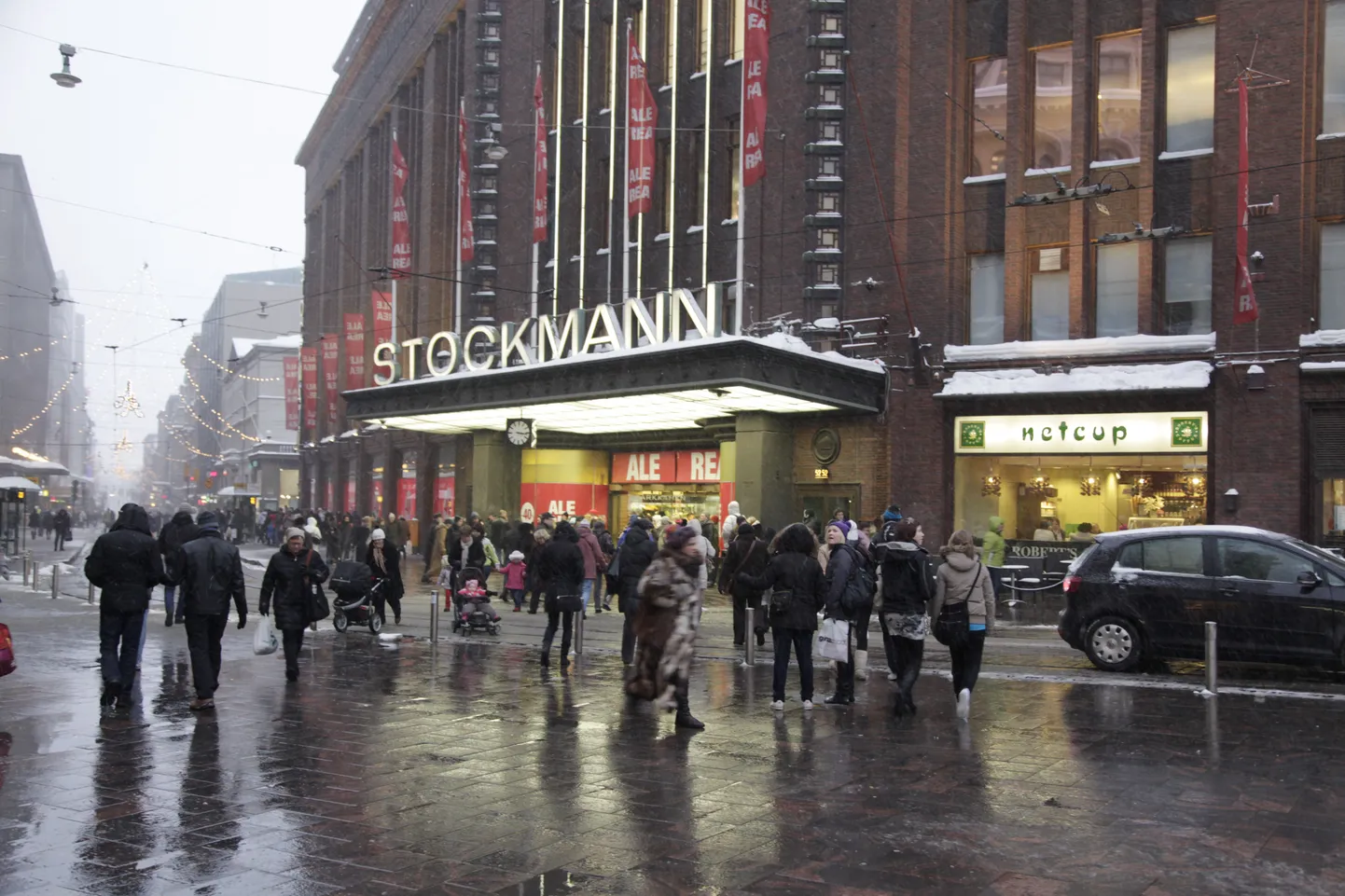 Stockmanni kaubamaja Helsingis.