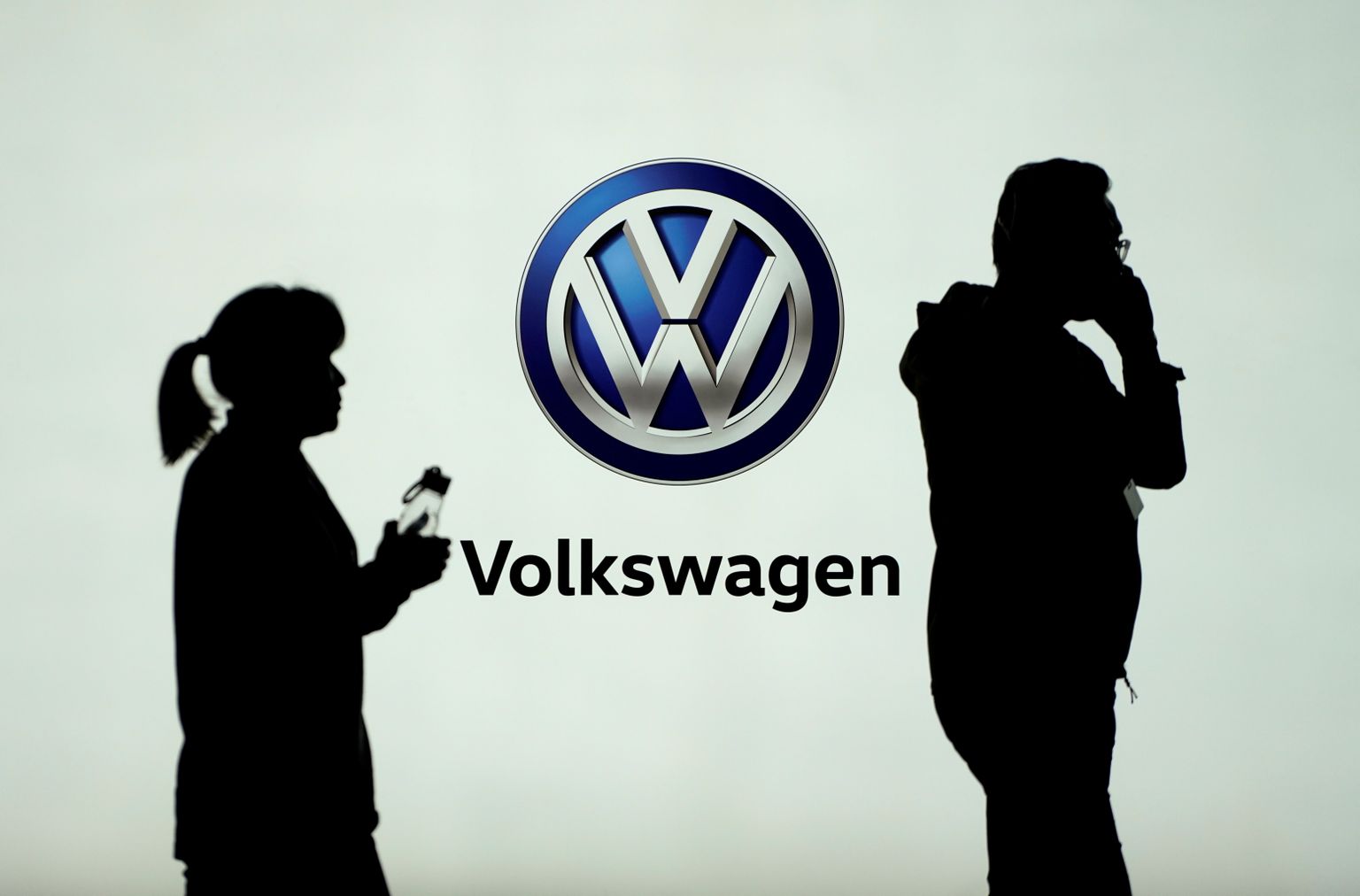 Volkswageni logo Šanghai automessil.