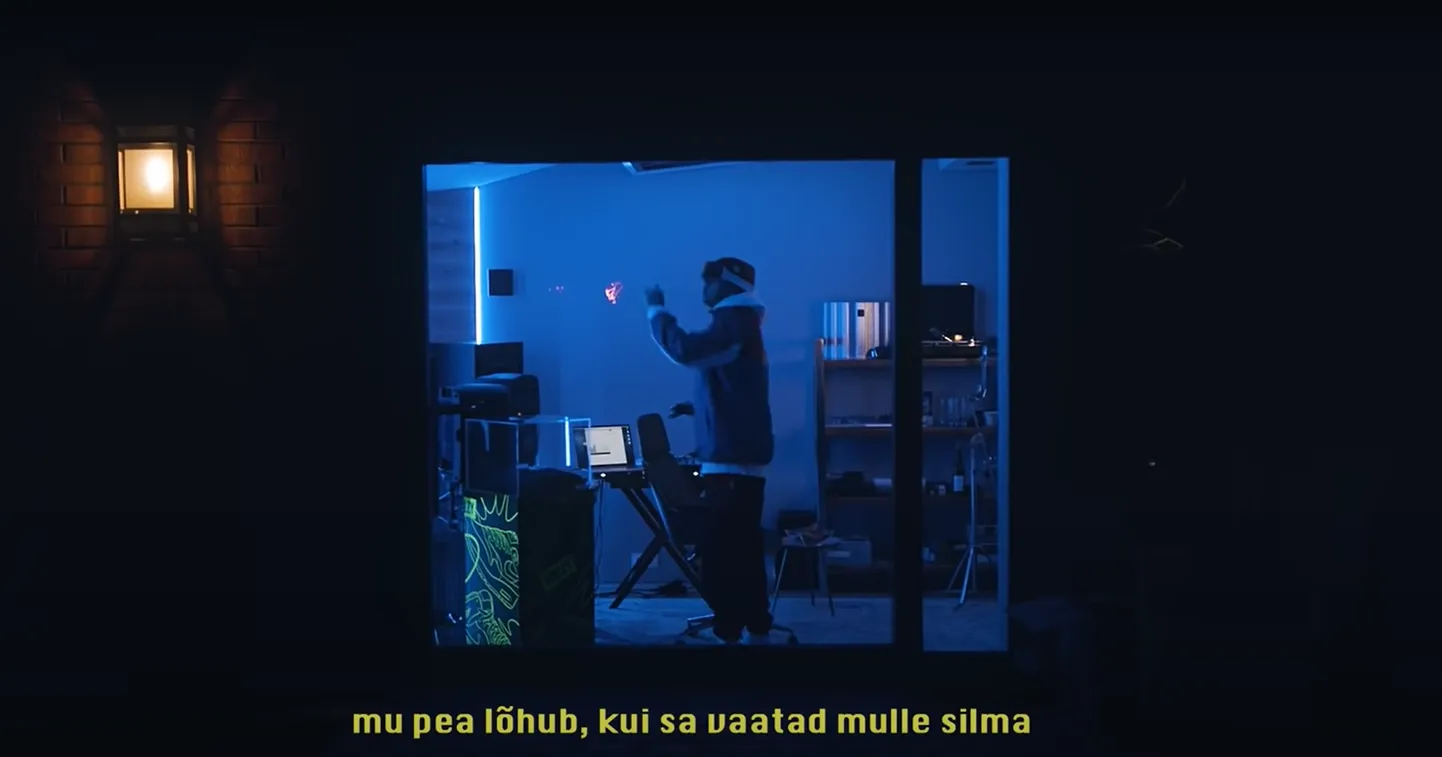Скриншот из нового клипа nublu - croissantid (j6hkra eelarvega video)