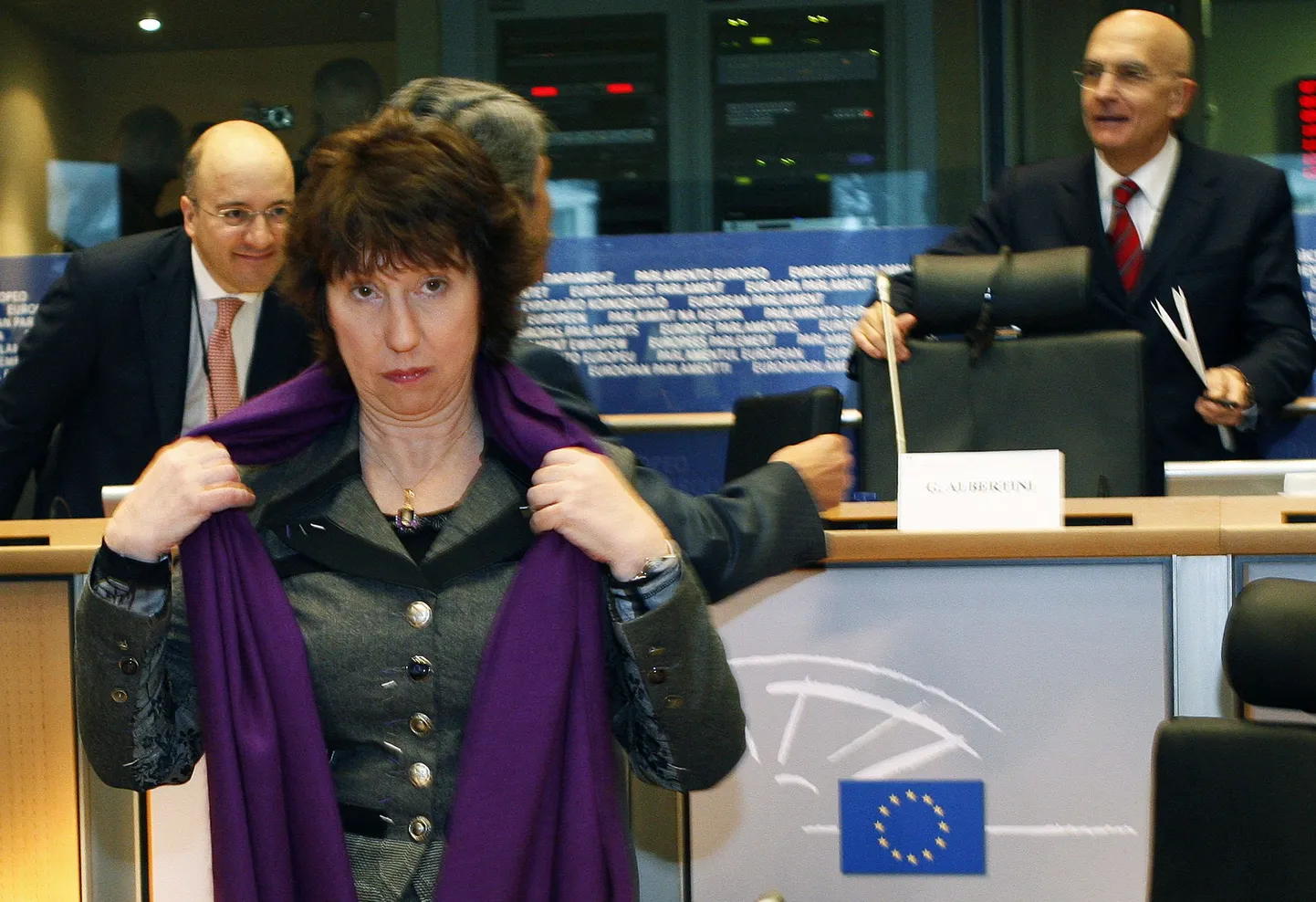 Catherine Ashton täna Brüsselis Euroopa Parlamendis.