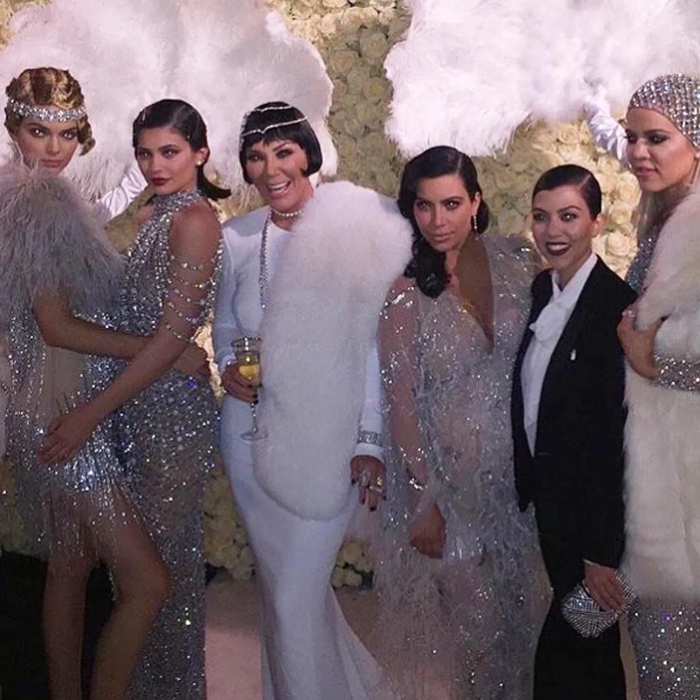 Kris Jenner tähistas 60. sünnipäeva stiilipeoga "Great Gatsby"
