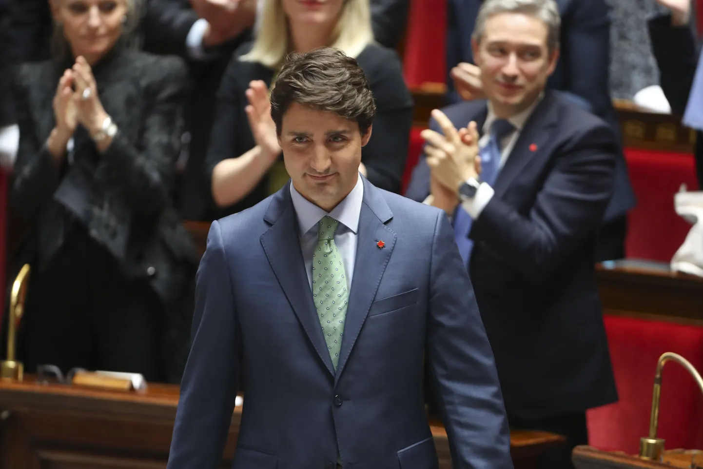 Eesti peaminister Jüri Ratas kohtub visiidi käigus ka Kanada peaministri Justin Trudeau'ga (pildil).