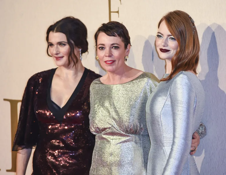 «Soosiku» näitlejad Rachel Weisz, Olivia Colman ja Emma Stone.