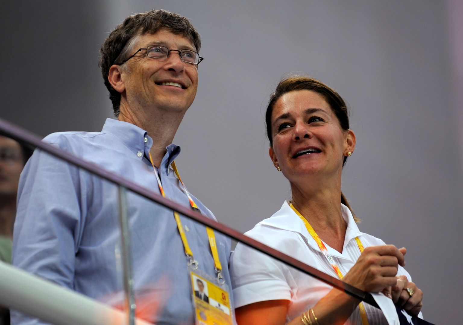 Bill ja Melinda Gates augustis 2008 Pekingi olümpiamängudel