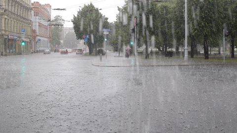 Rīgā iespējams stiprs negaiss