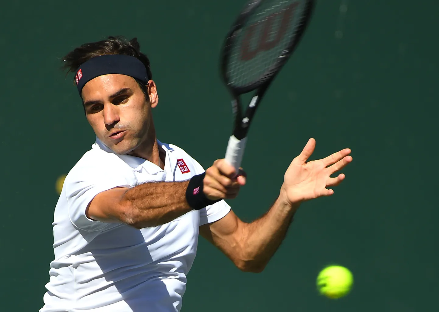 Roger Federer Indian Wellsis 13. märtsil 2019