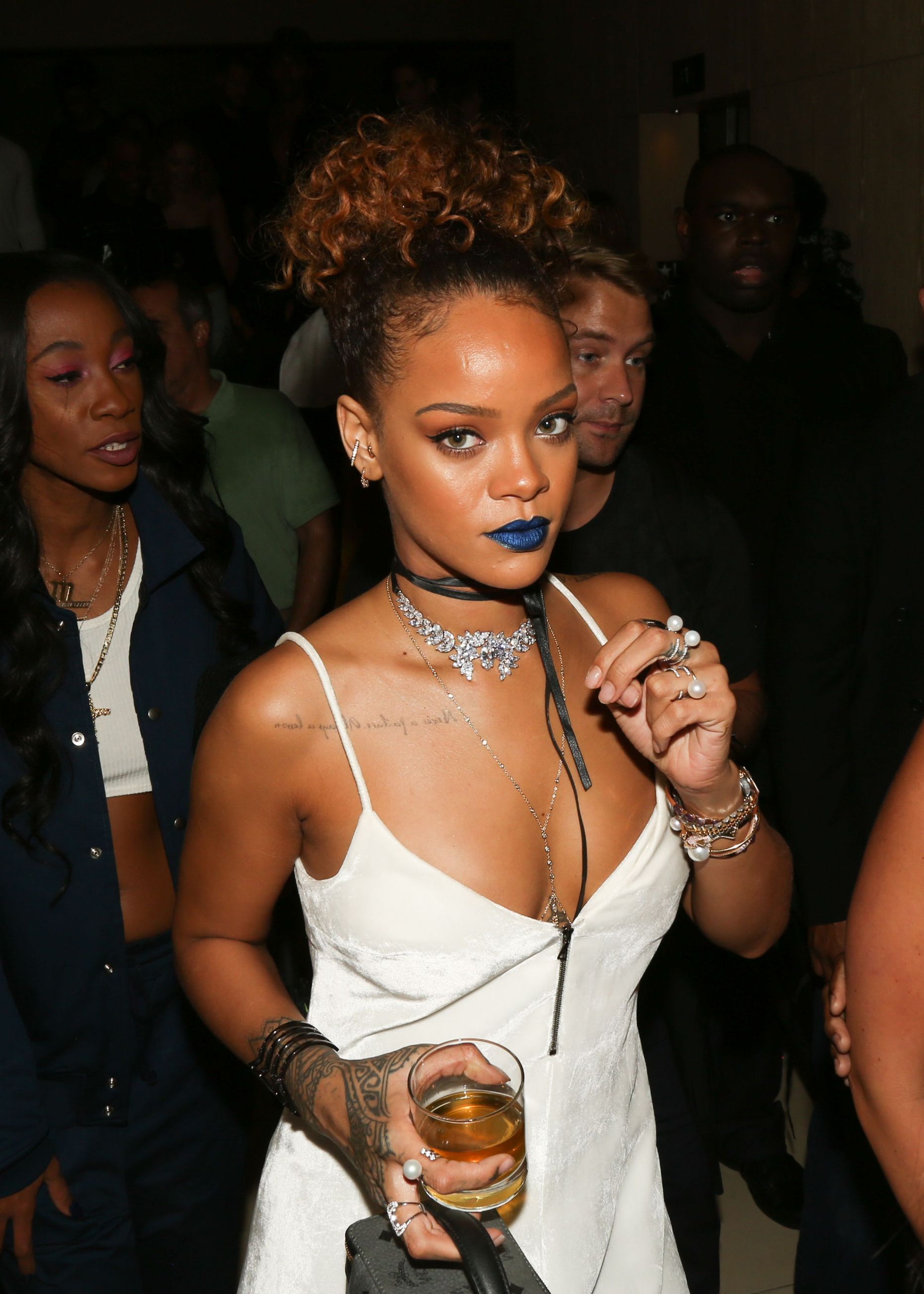 Rihanna - 9/10/2015 - New York, New York - RIHANNA PARTY AT THE NEW YORK EDITION held at The New York EDITION, NYC. (Photo by Emanuele D'Angelo/BFA) *** Please Use Credit from Credit Field ***