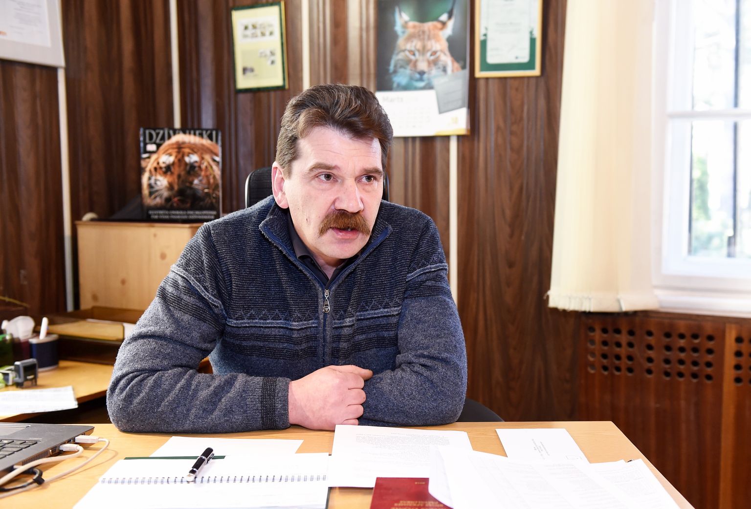 Rīgas Zooloģiskā dārza valdes priekšsēdētājs Ingmārs Līdaka.