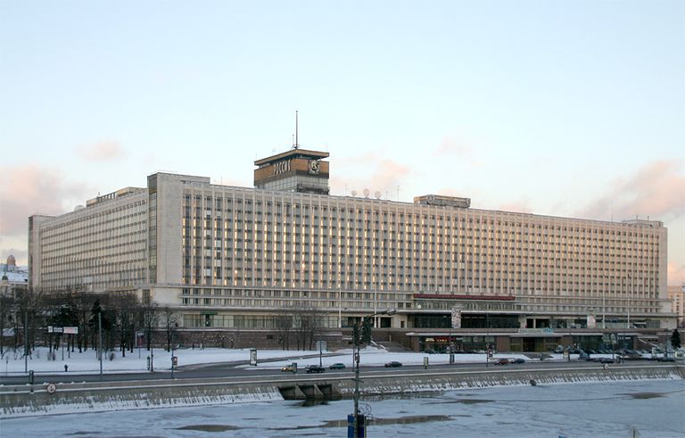 Гостиница "Россия" в Москве