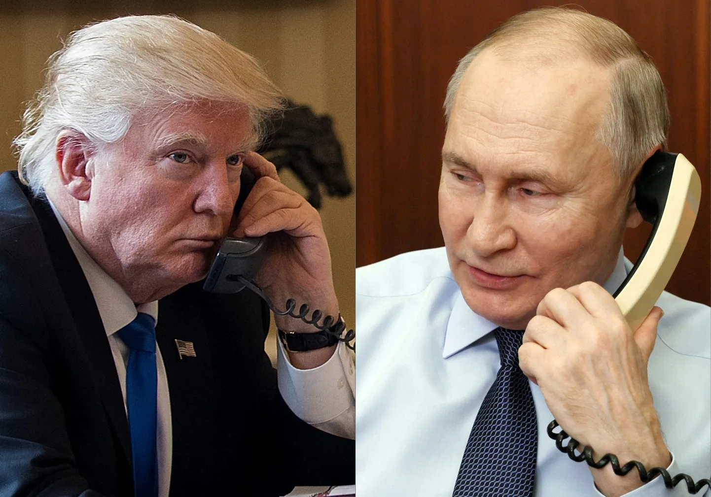 Putin ja Trump.