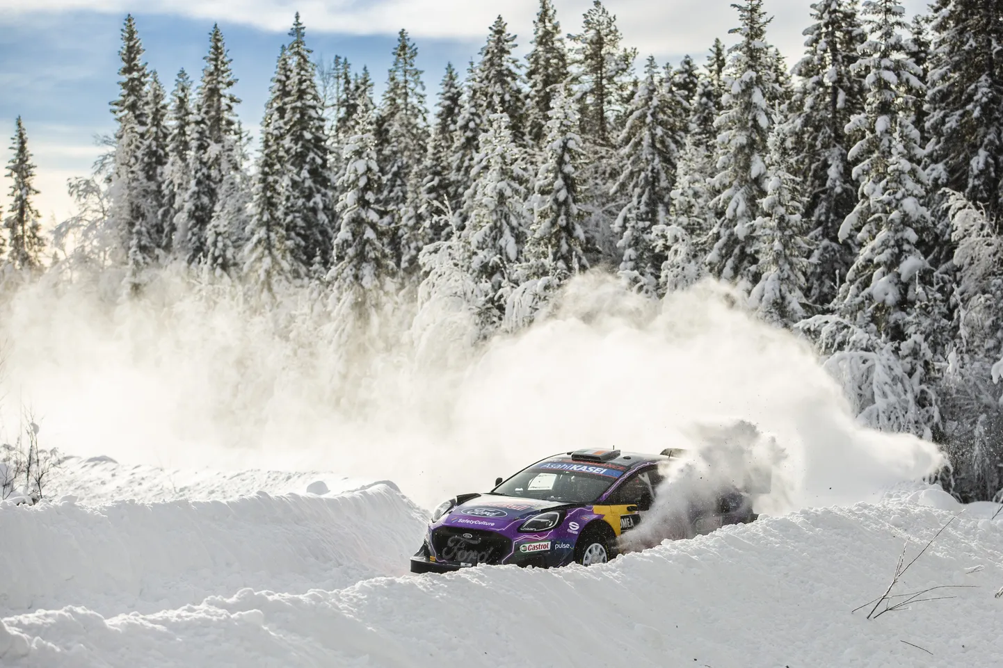 Craig Breen ja Paul Nagle Rootsi rallil.