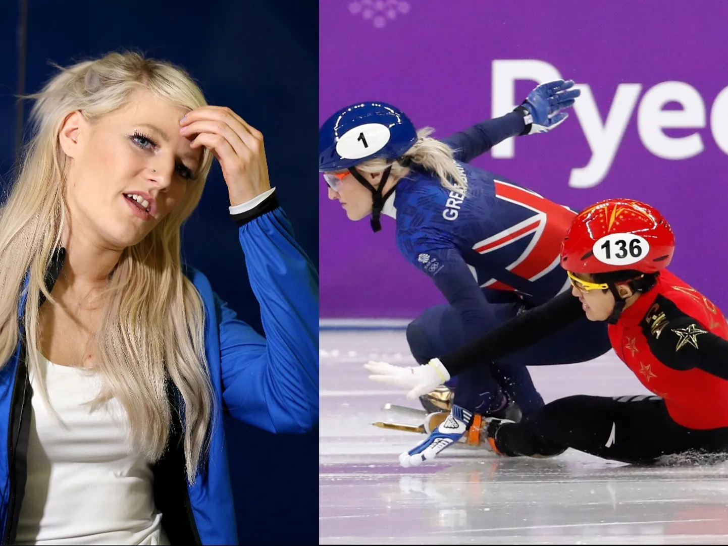 Briti lühirajauisutamise supertäht Elise Christie
