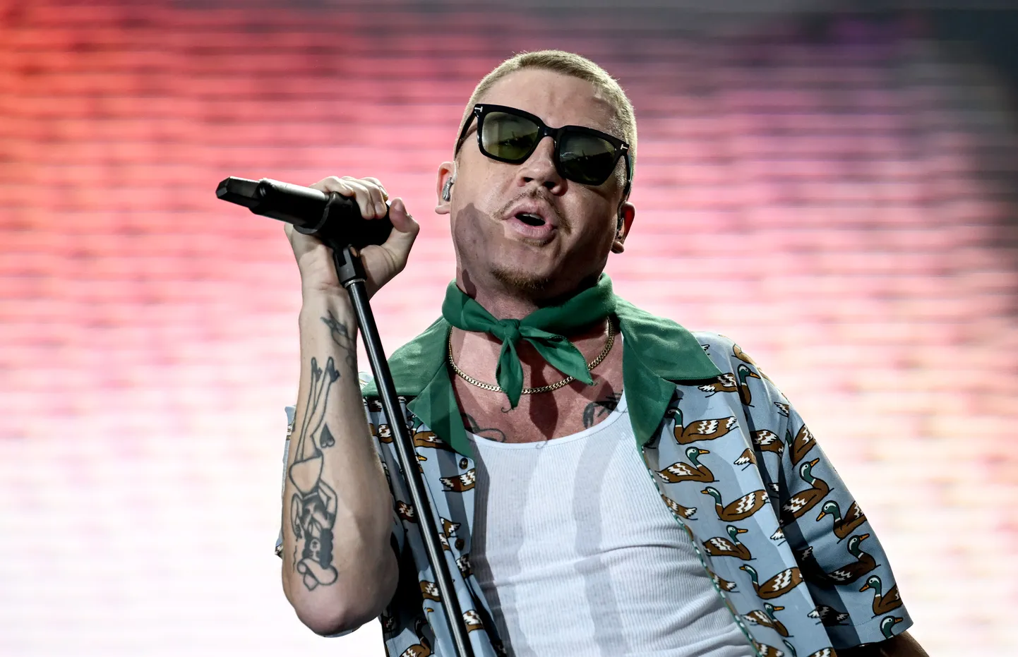 Räppar Macklemore 2023. aastal Berliinis.
