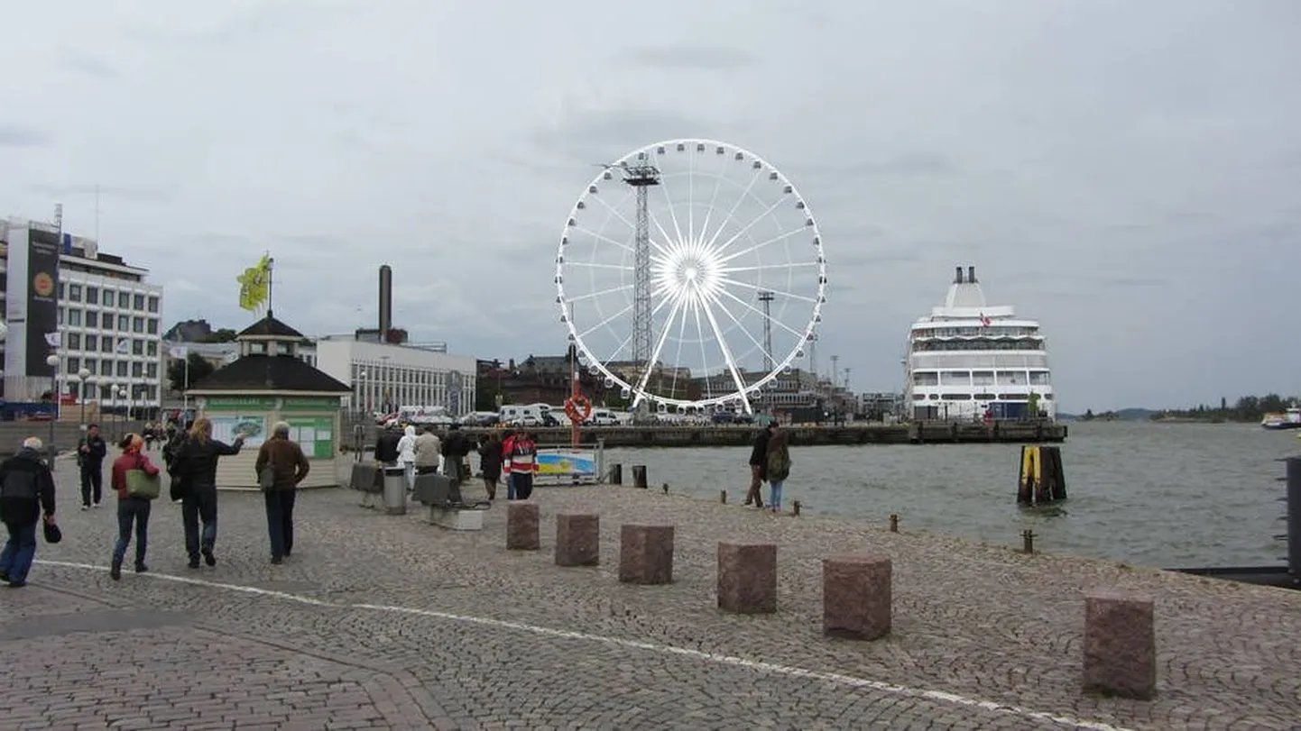 Helsingisse plaanitud vaateratta kavand.