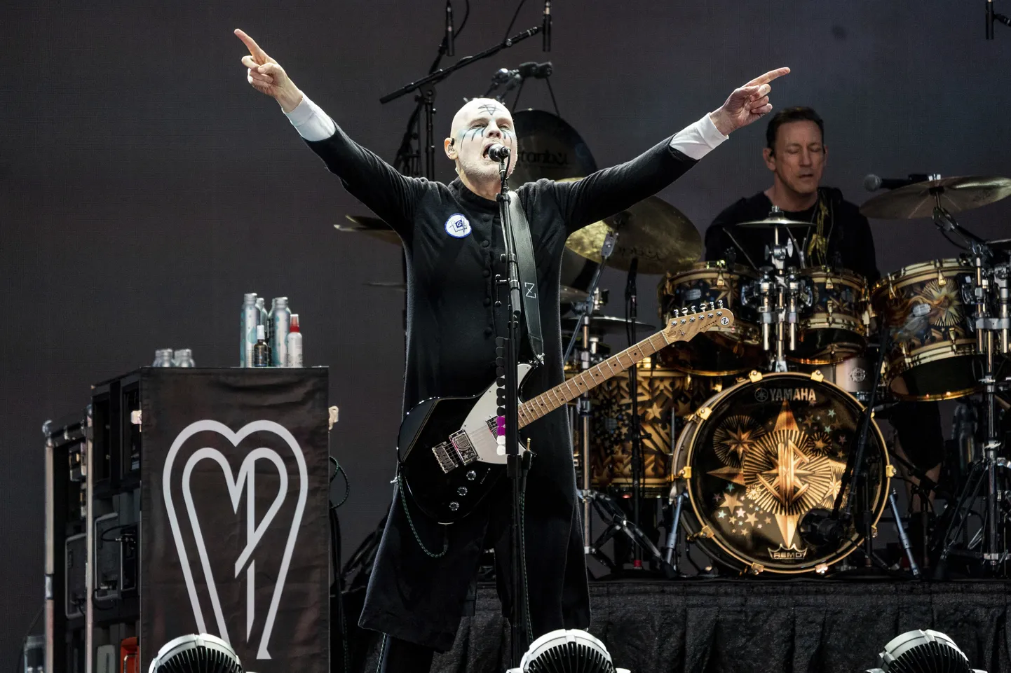 Billy Corgan ansamblist Smashing Pumpkins.